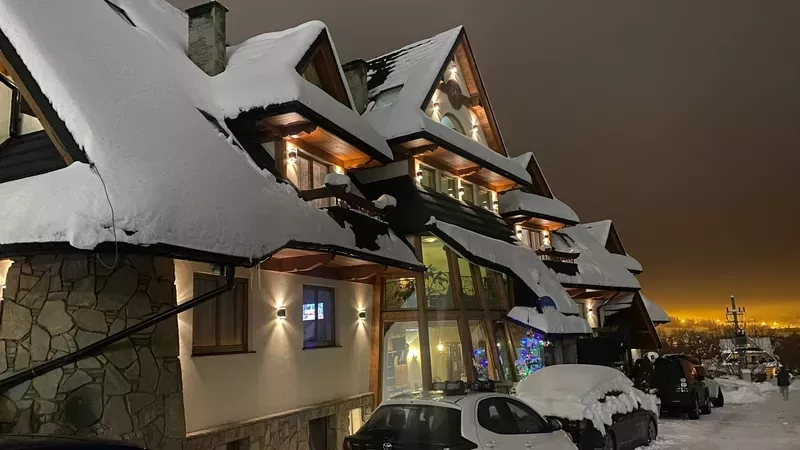 Blick auf die Tatra aus der Umgebung