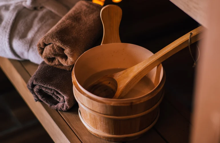 Sauna im SPA-Bereich des Montenero Resort&SPA